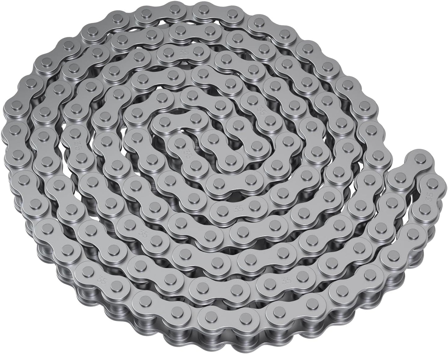 #35 Drive Chain Replacement for Mini Bike Coleman CT100U CC100X Baja DB30 Motovox MBX10 MBX11 Monster Moto Mega Moto MM-B80 Minibike Predator 79Cc 100Cc Engine Powersports Parts 140 Links