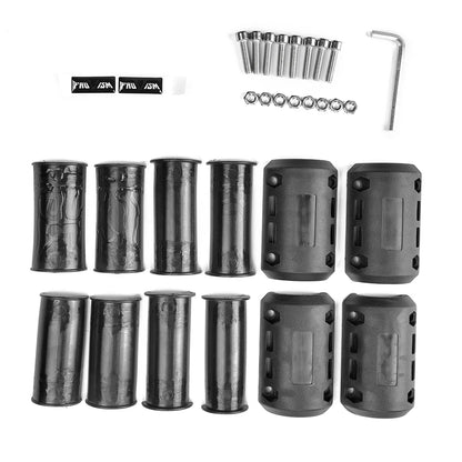 1 Pair Motorcycle Accessories Universal 22mm 25mm 28mm Engine Crash Bar Protector Bumper Decorative Block Guard Decor Cover