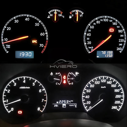 10/20pcs Super Bright T5 3030 3smd Led Bulb Car Dashboard Light for Auto Wedge Instrument Indicator Signal Display Lamp DC 12v