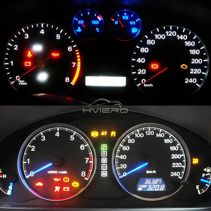 10/20pcs Super Bright T5 3030 3smd Led Bulb Car Dashboard Light for Auto Wedge Instrument Indicator Signal Display Lamp DC 12v