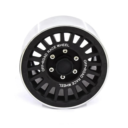 1/4PCS 1/10 RC Rock Crawler Aluminum 2.2 Beadlock Wheel Rims for Axial SCX10 RR10 G53 Traxxas TRX4 TRX6 RR10