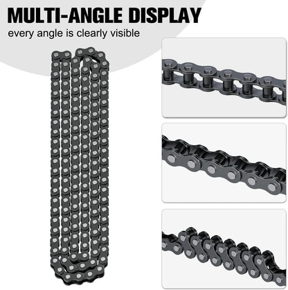 #35 Drive Chain Replacement for Mini Bike Coleman CT100U CC100X Baja DB30 Motovox MBX10 MBX11 Monster Moto Mega Moto MM-B80 Minibike Predator 79Cc 100Cc Engine Powersports Parts 140 Links