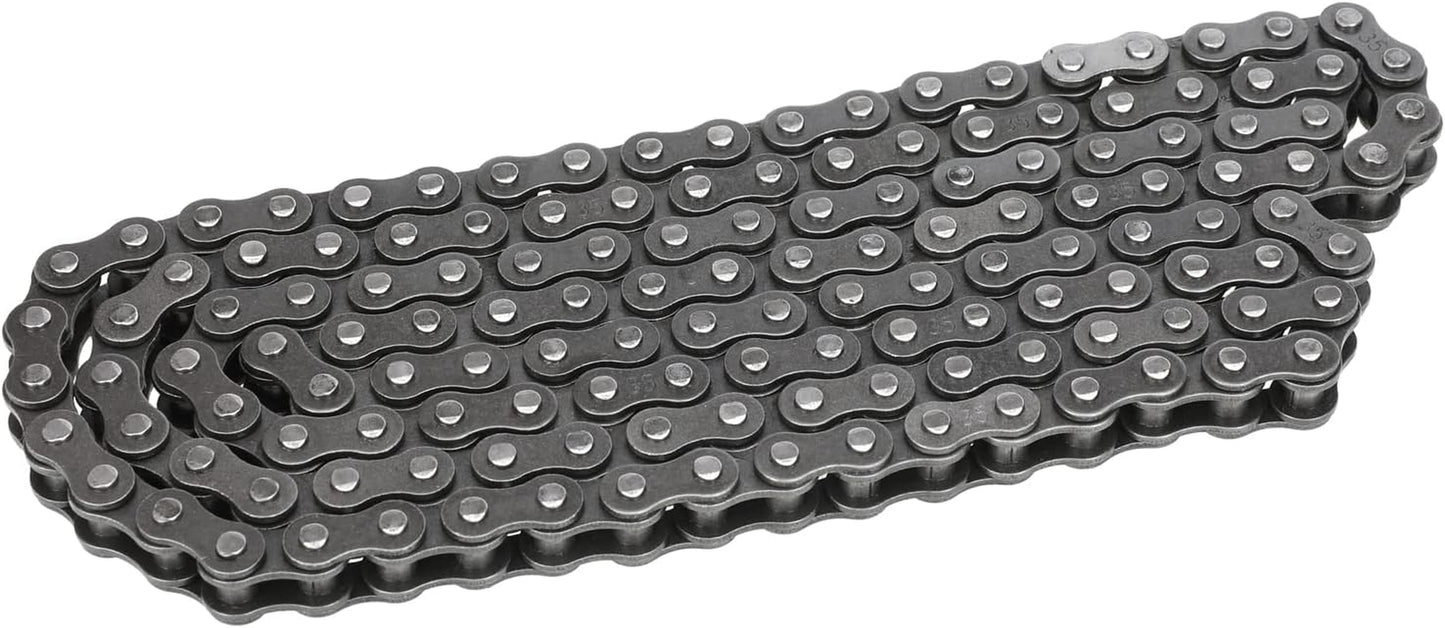 #35 Drive Chain Replacement for Mini Bike Coleman CT100U CC100X Baja DB30 Motovox MBX10 MBX11 Monster Moto Mega Moto MM-B80 Minibike Predator 79Cc 100Cc Engine Powersports Parts 140 Links