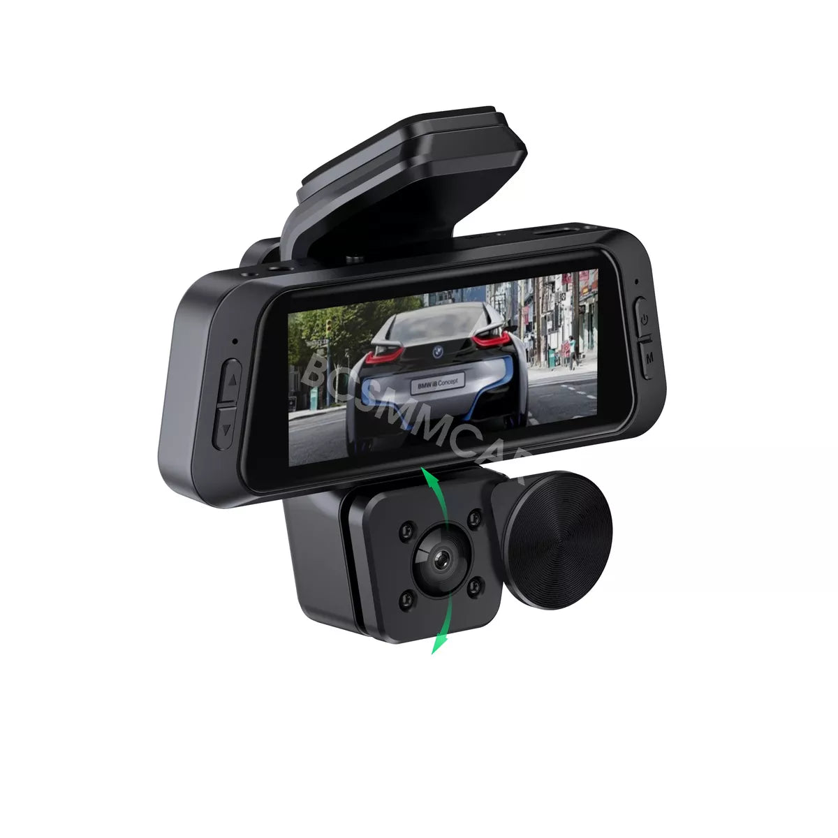 1080P Car Dash Cam DVR Video Recorder Front/Interior/Rear Camera Night Vision