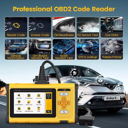(Copy) MUCAR DriverScan Car OBD2 Reader Diagnostic Tool Scanner Full System Active Test